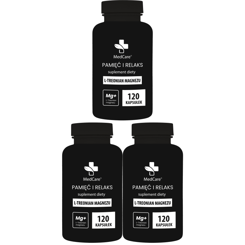 L-treonian magnezu 650mg 360 kapsułek